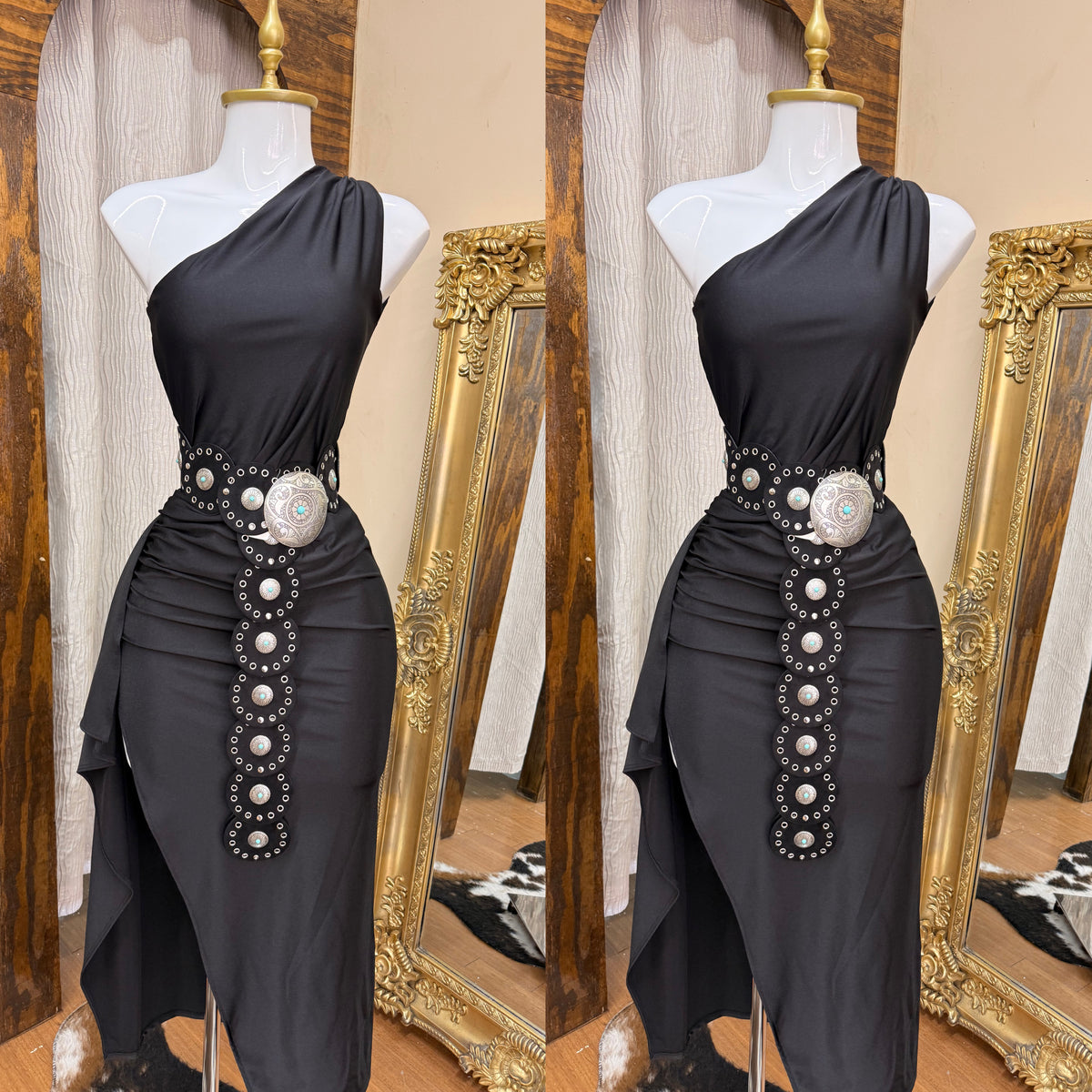 Back Twist Maxi dress