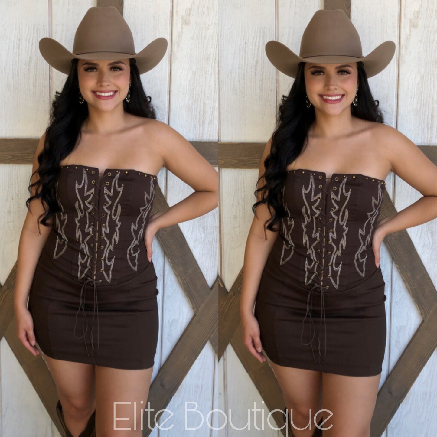 Embroidered dress